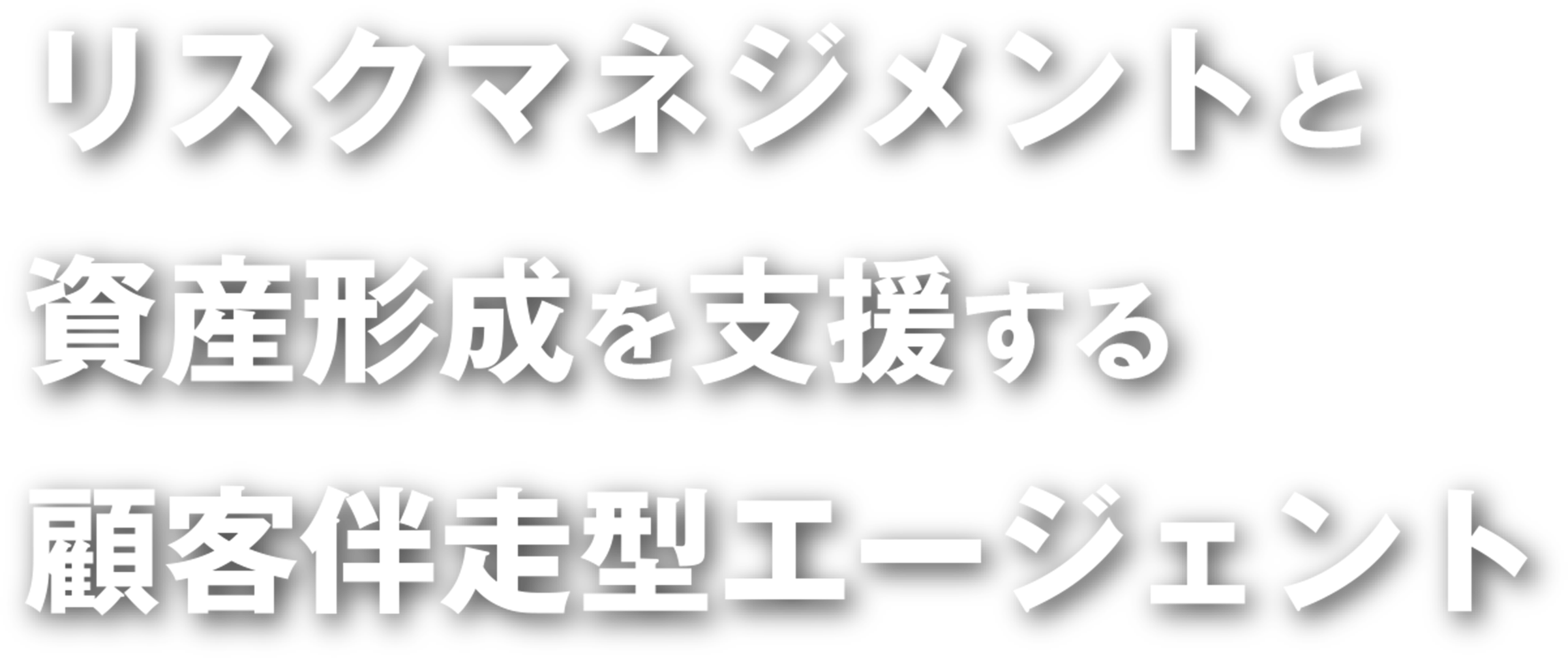 リスクマネジメントと資産形成を支援する顧客伴走型エージェント